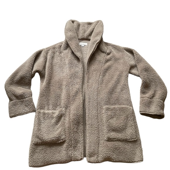 Koolaburra | By Ugg "As‎ Is" Sherpa Fleece Shawl Open Front Cardigan Size XS - Picture 1 of 9